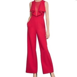 BCBGMaxAzria Red Jumpsuit